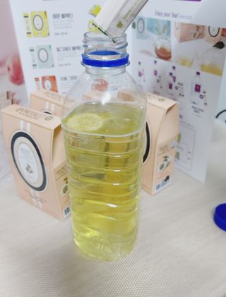 몽베스트 위드더 블랜딩 하우스 _복숭아 그린티 — 5점을 준 리뷰어가 2022년 12월 올린 사용 사진