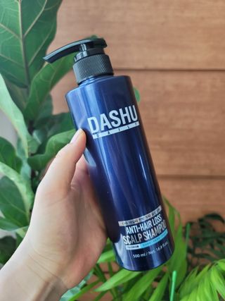 다슈코리아 다슈 데일리 단백질 한방 두피 골드 샴푸 500ml — 5점을 준 리뷰어가 2021년 4월 올린 사용 사진