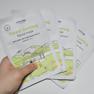 세뚜아(Cettua) 나우[세뚜아] 포레스트 수딩 마스크 Cettual Forest  Soothing Mask 4매 — 5점을 준 리뷰어가 2024년 3월 올린 사용 사진