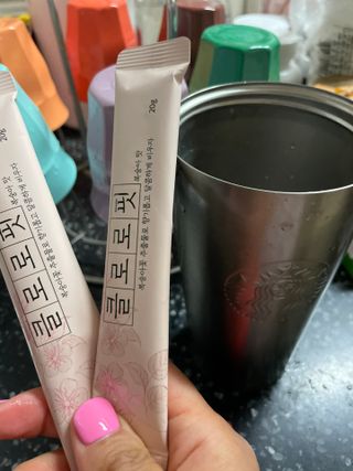 주식회사 메디프바이오 클로로핏 — 3점을 준 리뷰어가 2023년 6월 올린 사용 사진