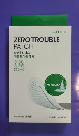 닥터플리너스 제로 트러블 패치 27ea — 4.5점을 준 리뷰어가 2022년 2월 올린 사용 사진