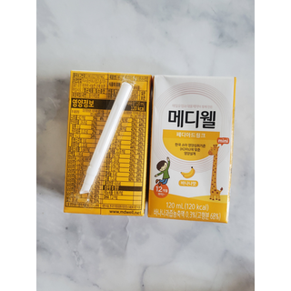 메디웰 페디아드링크 미니 바나나맛 — 5점을 준 리뷰어가 2022년 8월 올린 사용 사진