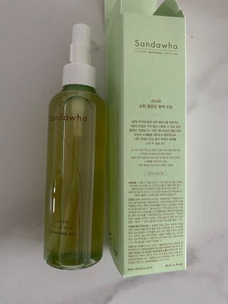 스킨큐어 산다화 순한 클렌징 동백 오일 200ml — 5점을 준 리뷰어가 2023년 4월 올린 사용 사진