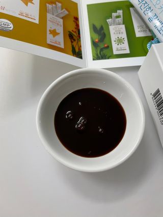 [이뮤니티플러스]우리아이 면역오키, 건강오키 _ 키즈오키 더진한꿀배도라지청 10포 1box — 4.5점을 준 리뷰어가 2022년 1월 올린 사용 사진