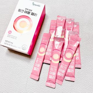 [인디닥터] 면역 생생 핑크 이뮨 젤리 — 5점을 준 리뷰어가 2022년 6월 올린 사용 사진