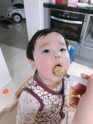 유비맘 스푼포크 케이스 세트 1+1 _컬러랜덤 발송 — 5점을 준 리뷰어가 2021년 1월 올린 사용 사진