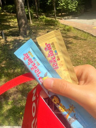 다나음 셀렌에 빠진 아연면역젤리 열대과일맛+사과맛 — 4점을 준 리뷰어가 2023년 6월 올린 사용 사진