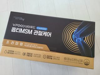 [브이푸드] 옵티MSM 관절케어 (70ml x30포) — 5점을 준 리뷰어가 2022년 6월 올린 사용 사진