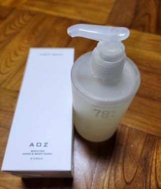 에일리언오더즈 센티드 핸드 앤 바디 워시 290ml (3종 택1) — 5점을 준 리뷰어가 2023년 8월 올린 사용 사진