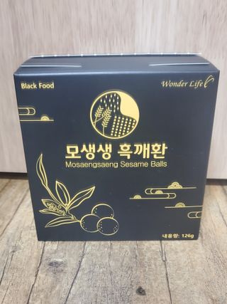원더라이프 모생생흑깨환 — 5점을 준 리뷰어가 2022년 6월 올린 사용 사진