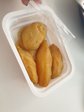 해뜨온 껍질없는 한입아이스 군고구마 120g x 4개 — 5점을 준 리뷰어가 2021년 9월 올린 사용 사진