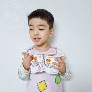 젤리벨리 솜사탕 2종-딸기치즈케이크, 바닐라 — 4점을 준 리뷰어가 2022년 2월 올린 사용 사진