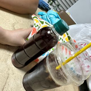 무라벨 바리스타룰스 디카페인 아메리카노 — 5점을 준 리뷰어가 2024년 4월 올린 사용 사진