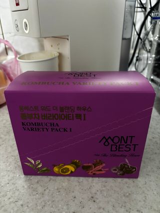 [몽베스트] 위드더 블랜딩 하우스 콤부차 _ 버라이어티팩 — 5점을 준 리뷰어가 2024년 2월 올린 사용 사진