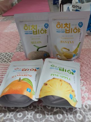 동결건조 과일칩 이치비야 4종 set — 4점을 준 리뷰어가 2021년 9월 올린 사용 사진
