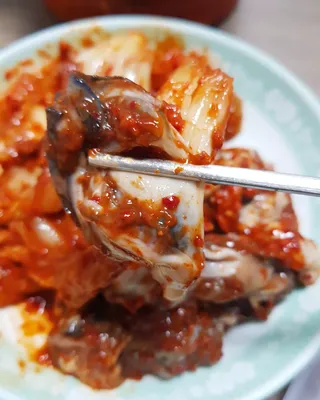 셰프애찬 별미김치 굴겉절이 1kg — 5점을 준 리뷰어가 2022년 12월 올린 사용 사진