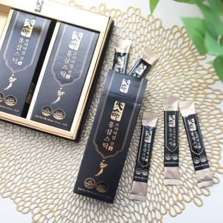 헬스업_천명진프리미엄홍삼스틱_10ml x 30포 — 5점을 준 리뷰어가 2021년 1월 올린 사용 사진