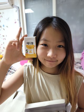 메디웰 페디아드링크 미니 바나나맛 — 5점을 준 리뷰어가 2022년 8월 올린 사용 사진