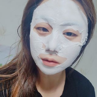 아이디플라코스메틱 페이스핏 플라스터 마스크 _ 리뉴얼 — 4점을 준 리뷰어가 2021년 10월 올린 사용 사진