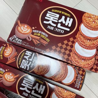 롯데제과 롯샌 카페크런치 — 4점을 준 리뷰어가 2021년 10월 올린 사용 사진