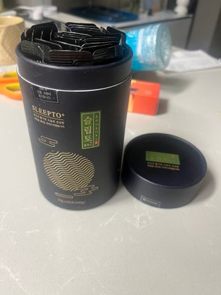 프리마인 자체 기업부설 연구소에서 찾아낸 건강한 수면의 비밀.  슬립토 플러스 30포 — 4.5점을 준 리뷰어가 2023년 4월 올린 사용 사진