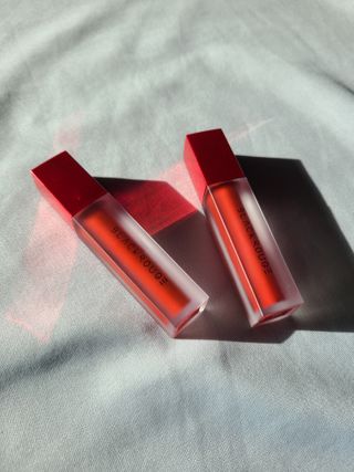 [블랙루즈] 에어 핏 벨벳틴트 시즌1 7종 중 택1+랜덤1 — 5점을 준 리뷰어가 2021년 1월 올린 사용 사진