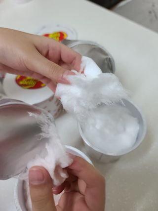 젤리벨리 솜사탕 2종-딸기치즈케이크, 바닐라 — 5점을 준 리뷰어가 2021년 12월 올린 사용 사진