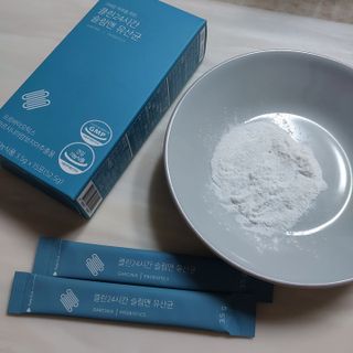 클린24시간 슬림앤유산균 1박스 (3.5g X 15포) — 5점을 준 리뷰어가 2022년 10월 올린 사용 사진