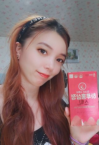 힘내라김홍삼 하루홍삼정스틱 10g x 10포 — 5점을 준 리뷰어가 2021년 3월 올린 사용 사진