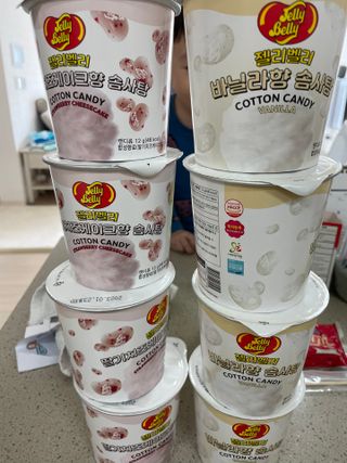 젤리벨리 솜사탕 2종-딸기치즈케이크, 바닐라 — 5점을 준 리뷰어가 2022년 2월 올린 사용 사진