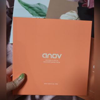 아노브코스메틱스 리커버 마스크팩 — 5점을 준 리뷰어가 2021년 10월 올린 사용 사진