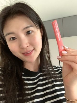 [질 유래 특허 유산균] 아임오 이너밸런스 프로바이오틱스 1박스 [30포] — 5점을 준 리뷰어가 2023년 3월 올린 사용 사진