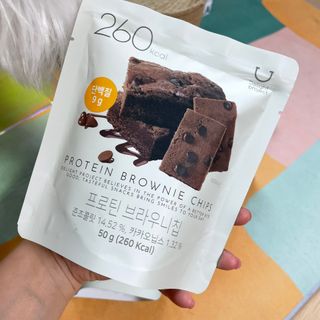 신상품) 딜라이트 프로젝트 프로틴  브라우니칩/ 카스테라칩 총 6EA — 5점을 준 리뷰어가 2022년 5월 올린 사용 사진