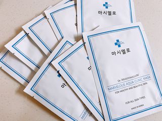 닥터마시멜로 닥터마스멜로 마블러스 아쿠아 클리닉 마스크 — 5점을 준 리뷰어가 2021년 3월 올린 사용 사진