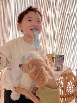 다나음 셀렌에 빠진 아연면역젤리 열대과일맛+사과맛 — 5점을 준 리뷰어가 2023년 4월 올린 사용 사진