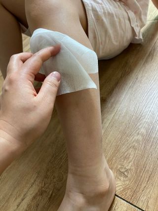 [심플리티] 한 장으로 향기롭게, 산뜻하게 바디시트 2종 + 랜덤향1개 총 3팩구성 — 5점을 준 리뷰어가 2021년 5월 올린 사용 사진