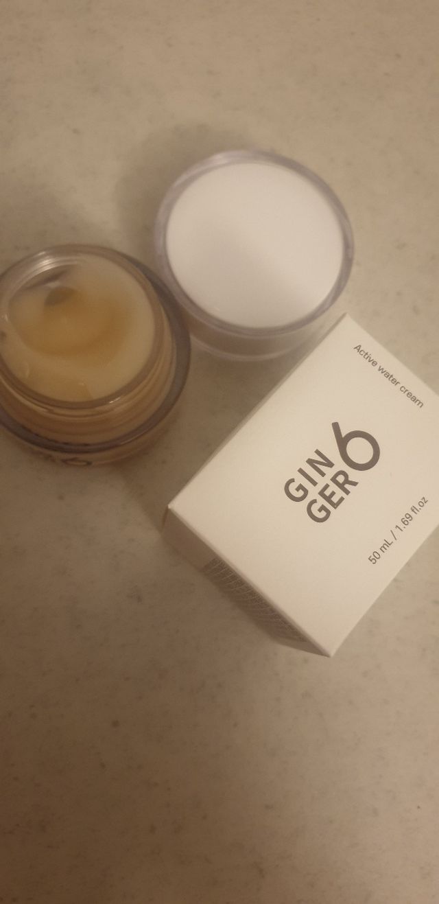 GINGER6 액티브 워터 크림 리뷰 사진