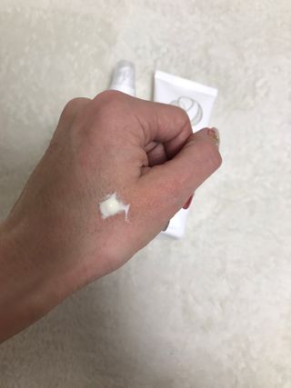mom e 맘이 내추럴 베이비 케어 크림+바디오일 — 5점을 준 리뷰어가 2021년 1월 올린 사용 사진