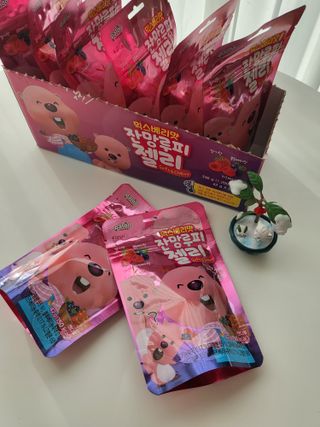 [팔도] 잔망루피젤리 믹스베리맛 42g 8개 — 5점을 준 리뷰어가 2022년 1월 올린 사용 사진