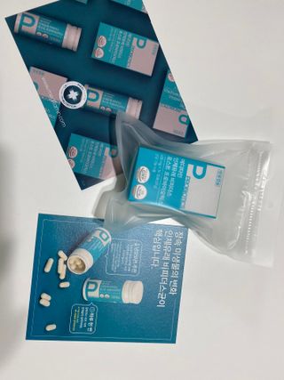 메디타민 인체유래 비피더스 포스트 프로바이오틱스 — 5점을 준 리뷰어가 2021년 10월 올린 사용 사진