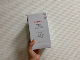클린24시간 1BOX(5포) + 전용보틀(500ml) — 5점을 준 리뷰어가 2022년 8월 올린 사용 사진