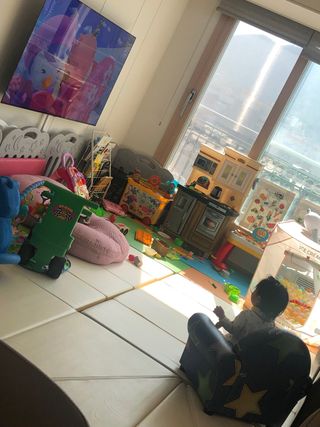 디어엘로디 프리미엄 유기농 베이비 솜티슈 40매 3 + 1 PACK — 4점을 준 리뷰어가 2021년 2월 올린 사용 사진