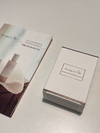 더사가오브수 [사가수] 효혜윤 보태니컬 에너지 에센스인로션 20ml /아이포올 스틱 3g — 5점을 준 리뷰어가 2023년 2월 올린 사용 사진