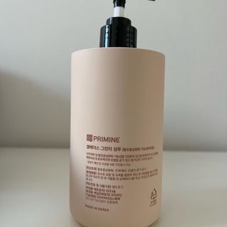 프리마인 더이상 뻣뻣하고 효과없는 탈모샴푸는 NO. 근본부터 케어하는 셀베이스 그린티샴푸(500ml) — 5점을 준 리뷰어가 2023년 1월 올린 사용 사진