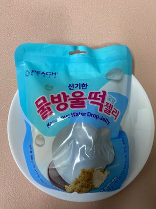 (주) 피치코리아 신기한 물방울떡 젤리 x2개입 — 5점을 준 리뷰어가 2023년 5월 올린 사용 사진