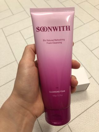 SOONWITH 바이오 내추럴 리프레싱 폼클렌징 — 5점을 준 리뷰어가 2021년 4월 올린 사용 사진