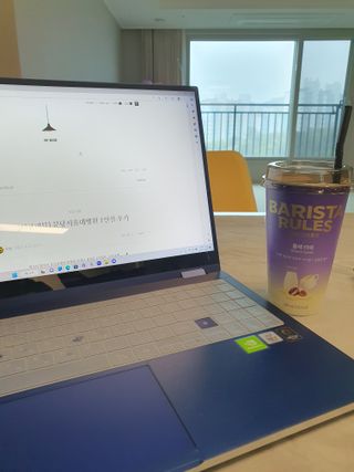 바리스타룰스 돌체 라떼 — 5점을 준 리뷰어가 2023년 4월 올린 사용 사진