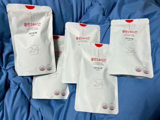 클린24시간 1BOX(5포) + 전용보틀(500ml) — 5점을 준 리뷰어가 2022년 10월 올린 사용 사진