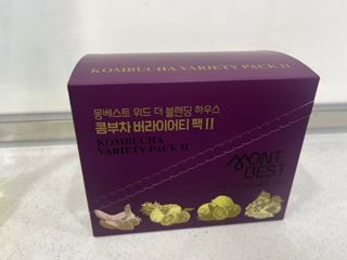 [몽베스트] 위드 더 블랜딩 하우스 콤부차 _ 버라이어티팩II — 5점을 준 리뷰어가 2024년 4월 올린 사용 사진