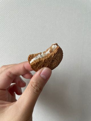 롯데제과 롯샌 카페크런치 — 5점을 준 리뷰어가 2021년 10월 올린 사용 사진